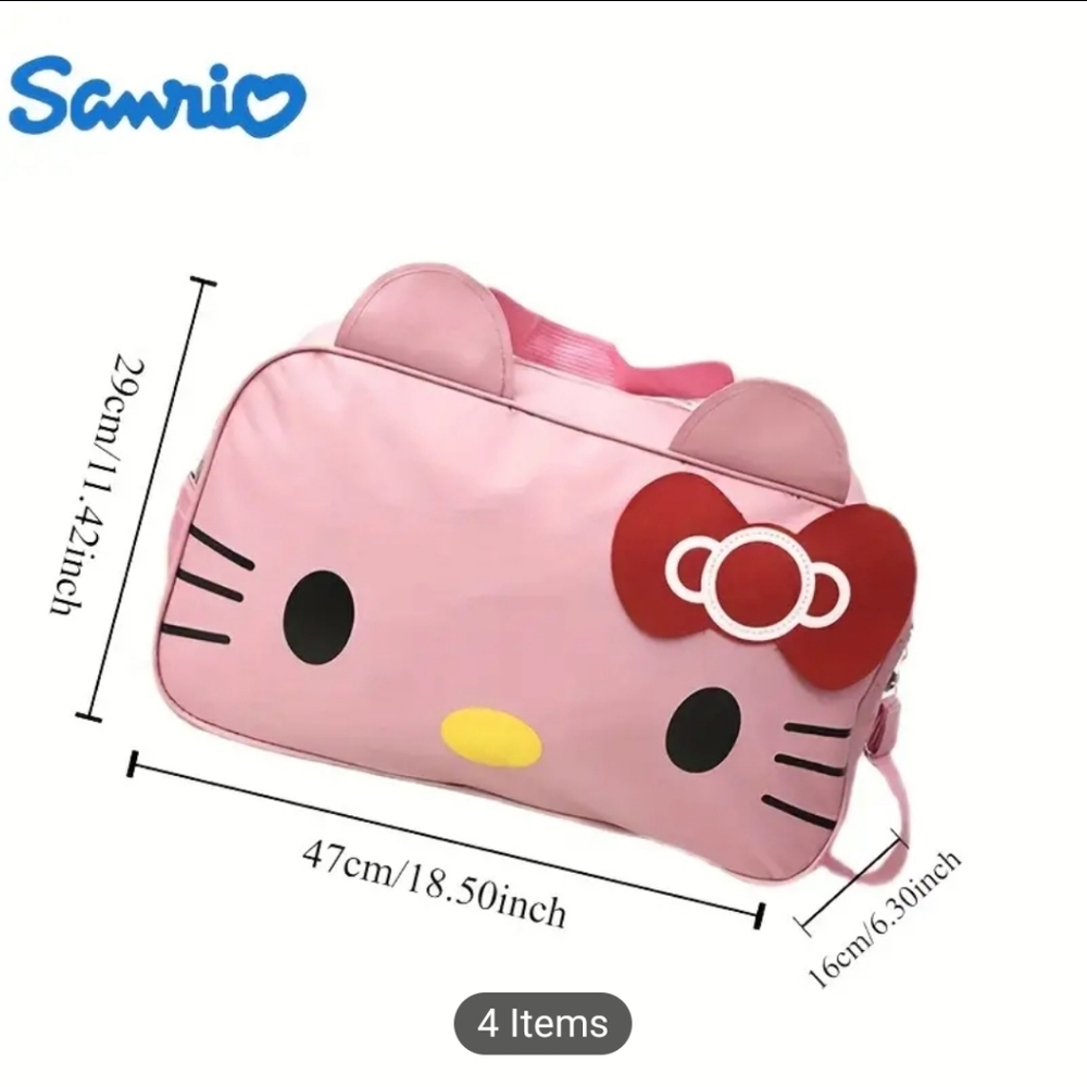Sanrio Hello Kitty travel bag. Color: White - Picture 2 of 4